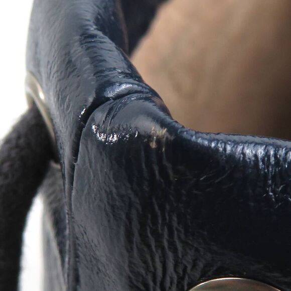 Auth Gucci Gg Marmont Shoulder Bag Navy #160788G51B - Picture 9 of 14